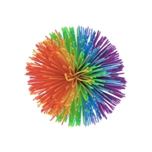 Multicolored koosh ball